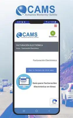 CAMS Autopista android App screenshot 3